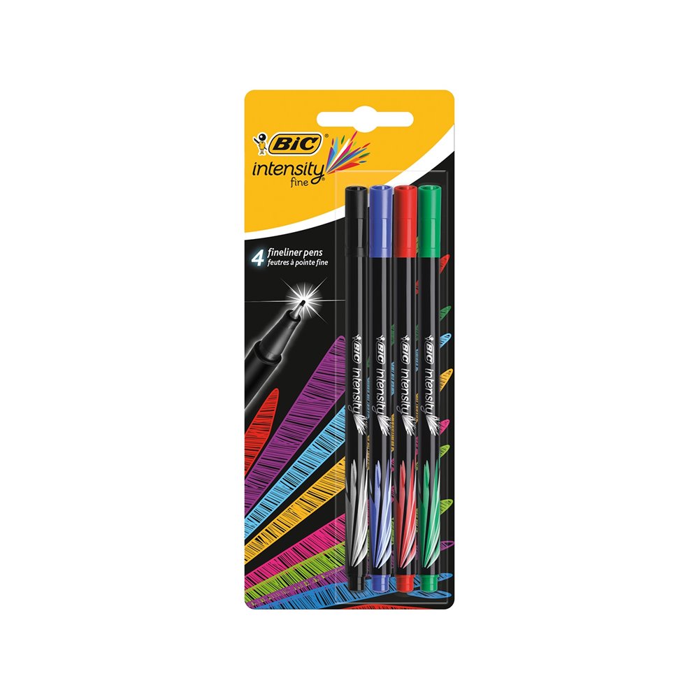 Bic Intensity Fine Pens 4pcs