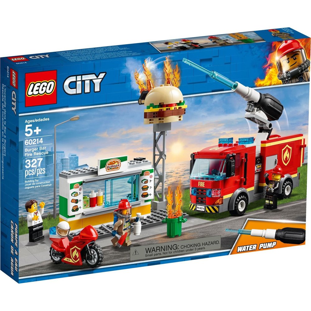 Lego City: Burger Bar Fire Rescue 