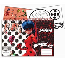 Gim Painting block Miaculous Ladybug A4 40Sheets with Stickers 