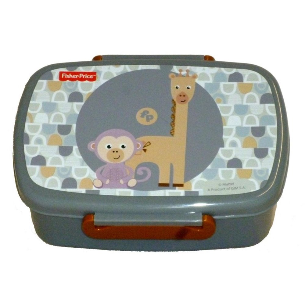 Gim Fisher-Price Giraffe And Monkey Food Container 