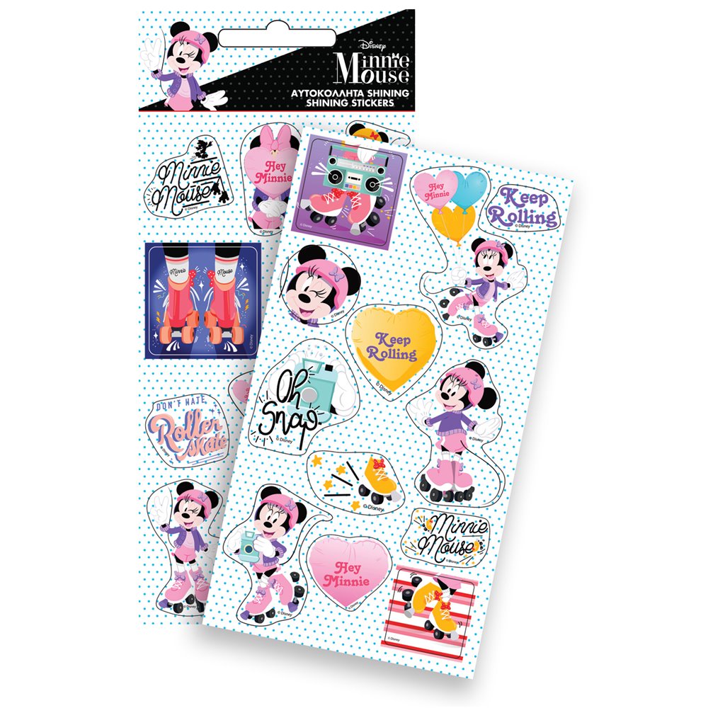 Gim Shining Stickers Minnie 12 τμχ 