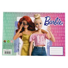 Gim Painting block 23X33 40 Pages + Stickers Barbie 