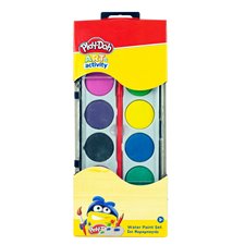 Gim Play-Doh Watercolor Set with 12 Color Brush 