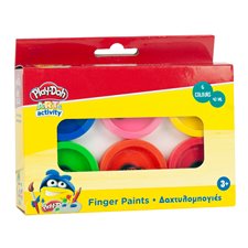 Gim Play-Doh Finger Paint Set 40ml 6pcs 240