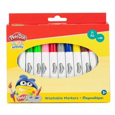 Gim Play-Doh Washable Paint Markers Coarse in 24 Colors 6mm 