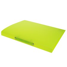 Folder P.R. Fluo Yellow Color A4 with 2 Rings 