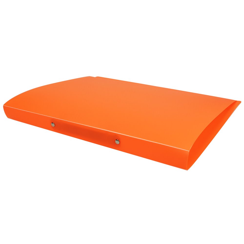 Folder P.R. Fluo Orange Color A4 with 2 Rings 