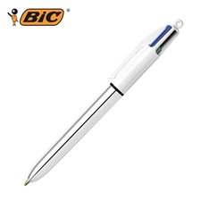 Bic Bic Pen 4 Colors Shine Silver 1.0mm 1 pc