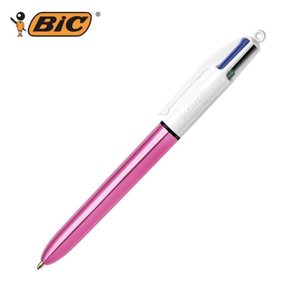 Bic Στυλό BIC 4 Colors Shine Χρυσό 1.0mm  1 pc