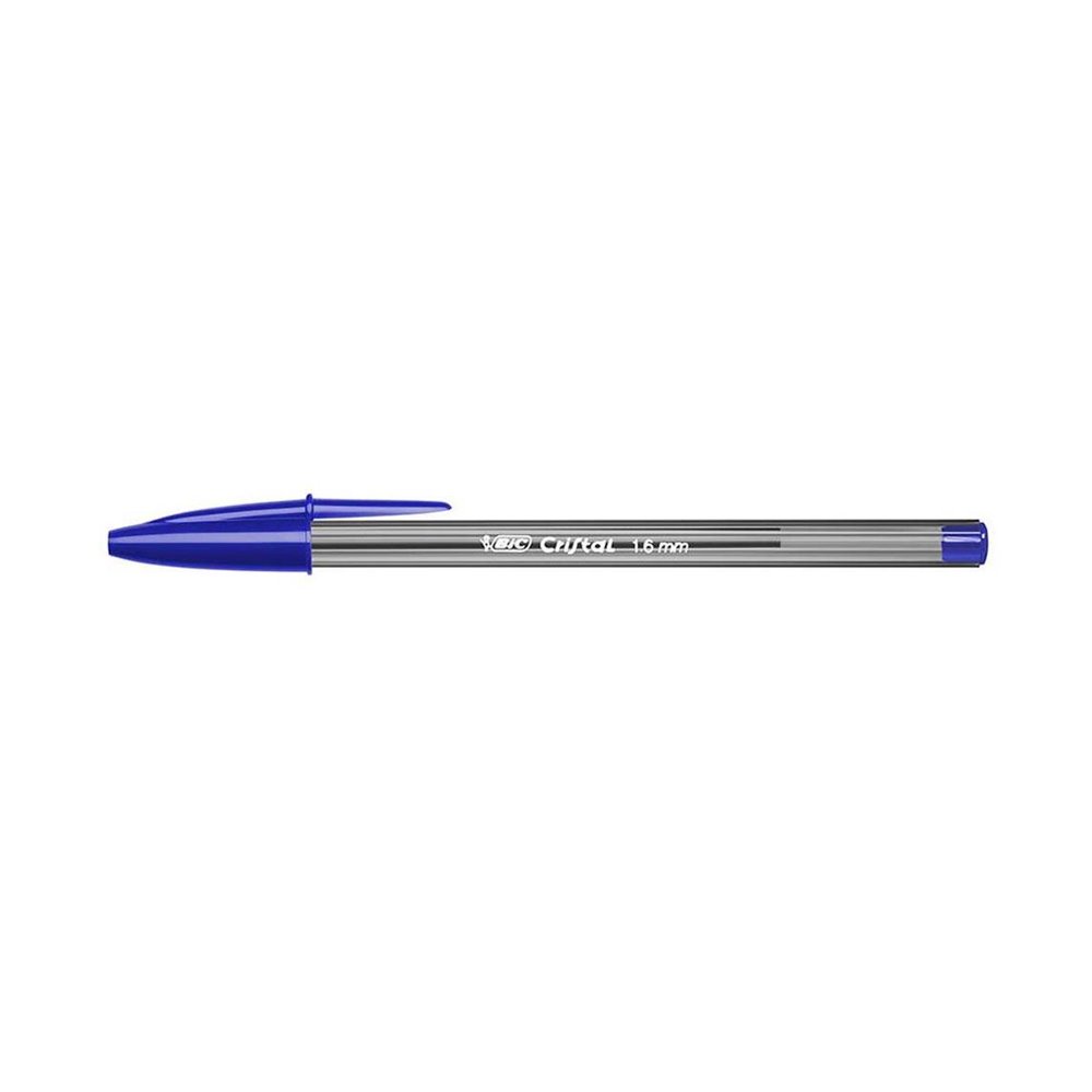 Bic Στυλό Ballpoint 1.6mm με Μπλε Mελάνι Cristal Large 1.6μμ 1 pc