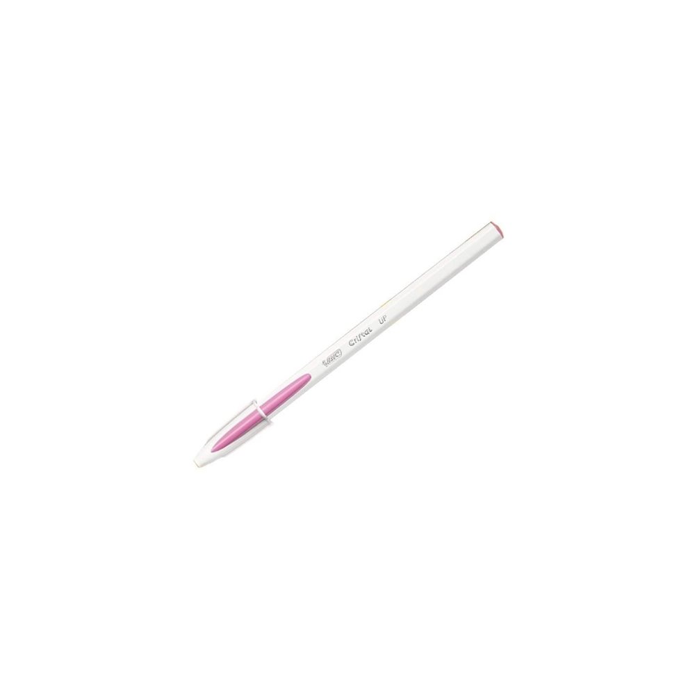 Bic 
Ballpoint pen 1.2mm with Blue Ink Cristal Up Pink 1pc