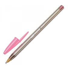 Bic Στυλό Ballpoint 1.6mm με Ροζ Mελάνι Cristal Fun 1pc