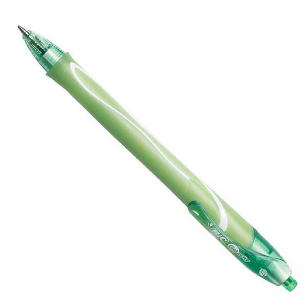 Bic Στυλό 0.7mm με Πράσινο Mελάνι Gel-ocity Quick Dry Πράσινο Ανοικτό 1pc