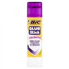 Bic Glue Stick Coloured Small Size 8g