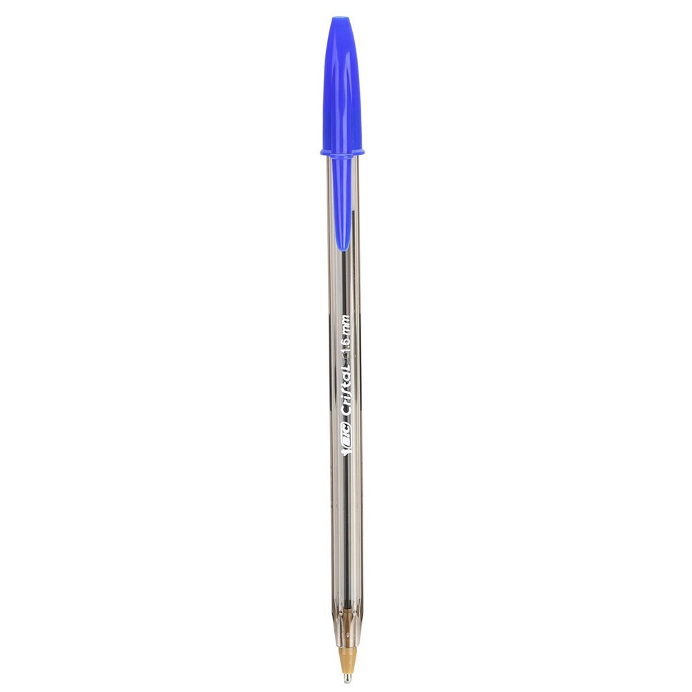 Bic Ballpoint pen 1.0mm with Blue Ink Cristal Original 1 pc