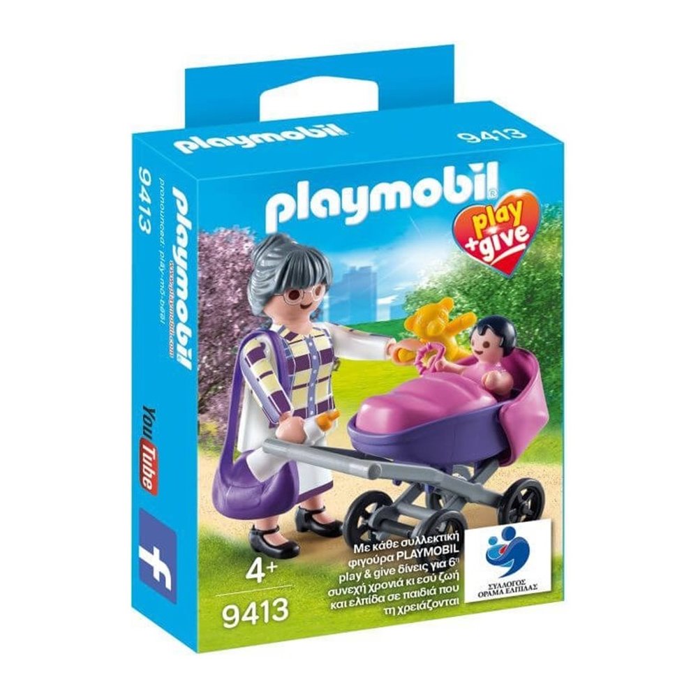 Playmobil PLAY+GIVE ΓΙΑΓΙΑ ΜΕ ΜΩΡΟ
