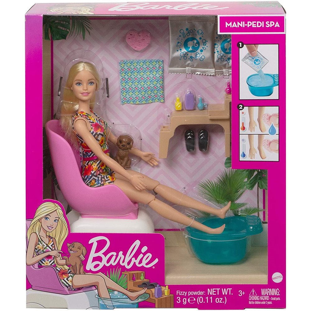 Mattel Barbie Wellness – Ινστιτούτο Μανικιούρ GHN07 