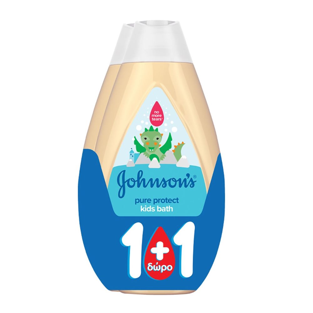 Johnson's Baby Pure Protect Αφρόλουτρο 1+1 ΔΩΡΟ 1000ml