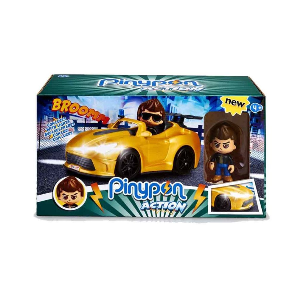 Giochi Preziosi Pinypon Action Supercar Όχημα Και Φιγούρα