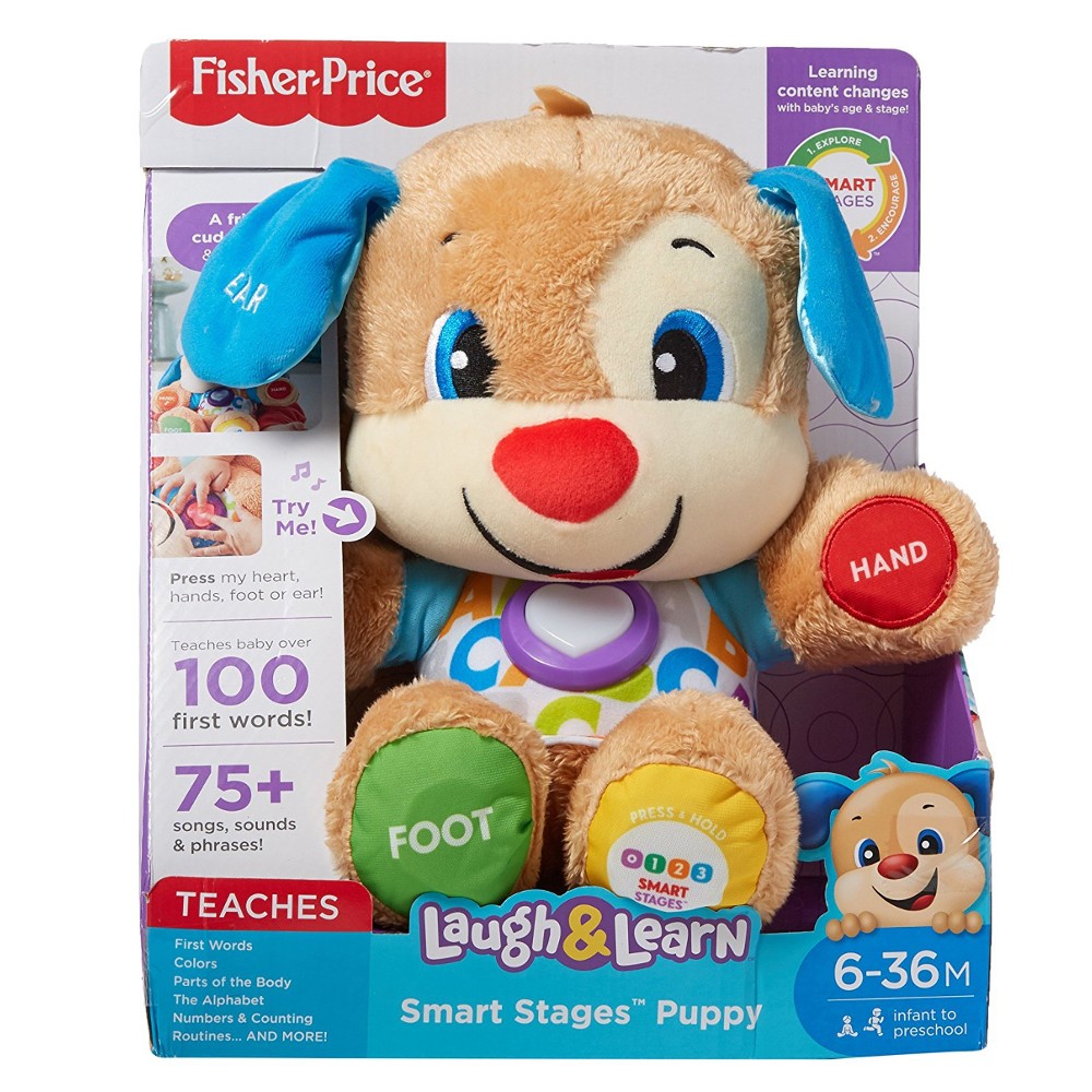 Fisher Price Laugh & Learn Εκπαιδευτικό Σκυλάκι Smart Stages