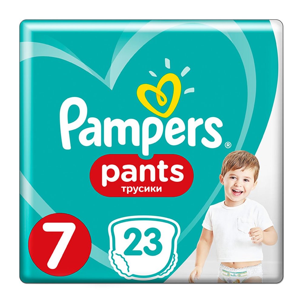 Pampers Pants Μέγεθος 7 (17+kg) 23pcs