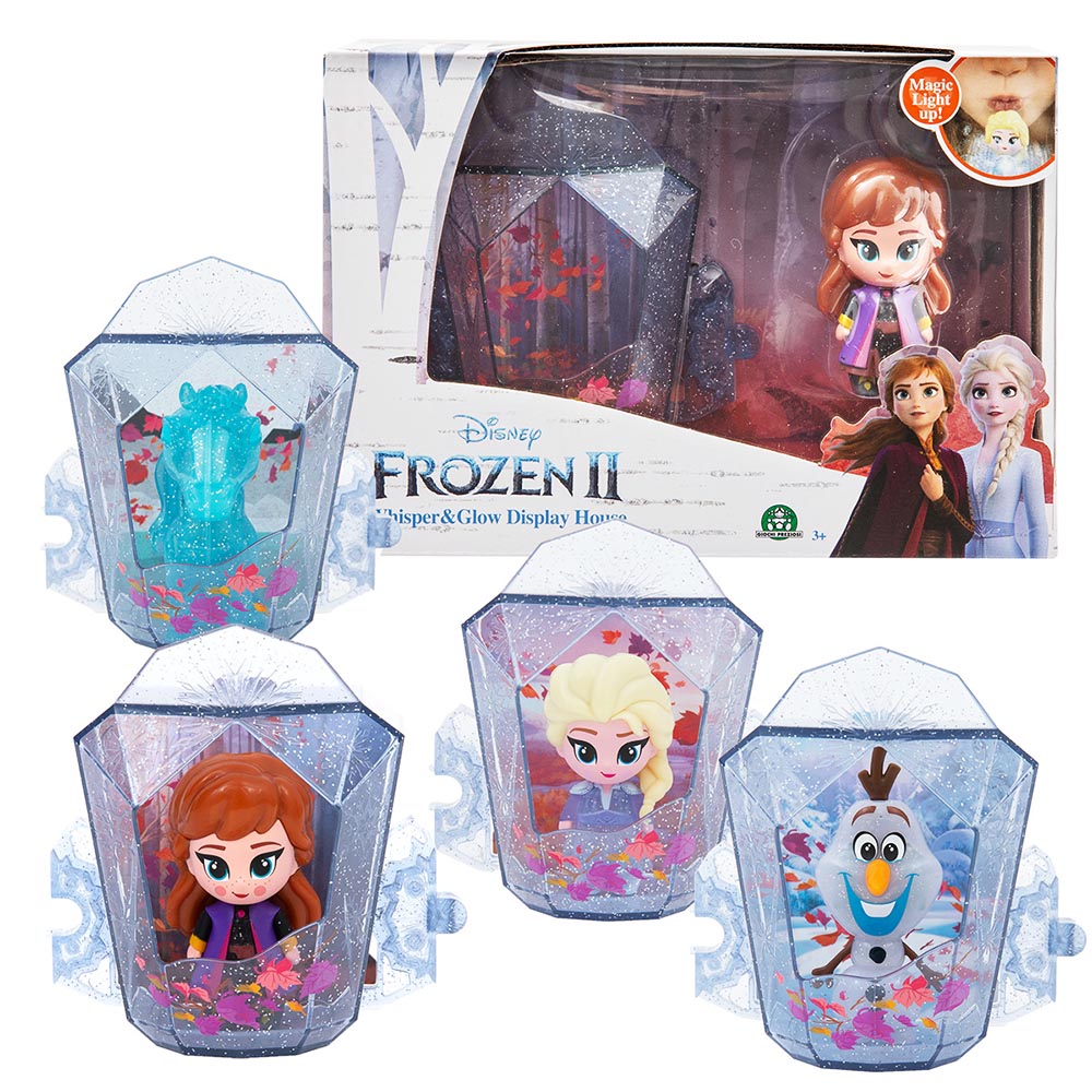 Giochi Preziosi Frozen II - Whisper & Glow Σπιτάκι Πάγου Και Μια Φιγούρα Σε 4 Σχέδια 1pcs